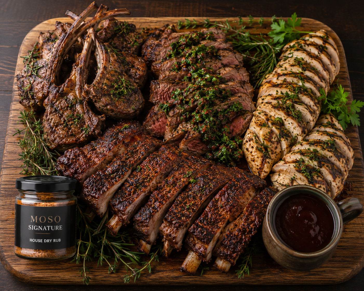 Moso Signature Meat Board